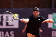 Maxime Cressy at the 2023 Italian Open.
